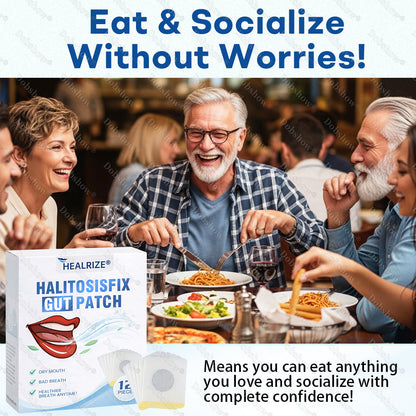 🔥75K+SOLD🔥Healrize® HalitosisFix Gut Patch-Regulates intestinal flora and eliminates oral odor🎉Special limited-time discount